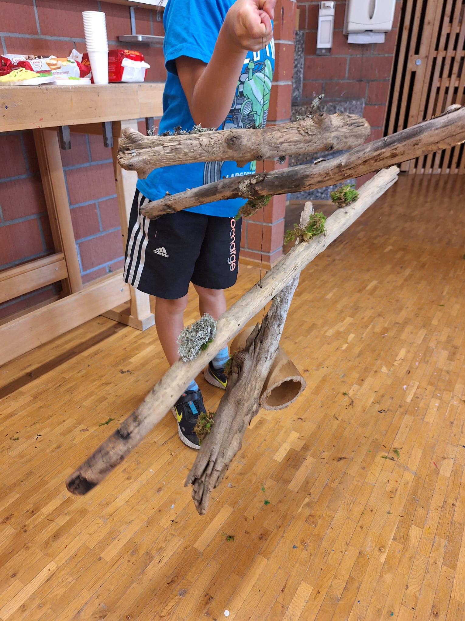 BASTELN MIT MOOS UND SCHWEMMHOLZ